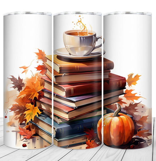 Autumn Books Tumbler