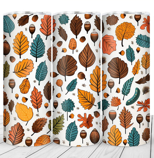 Fall Leaves Tumbler