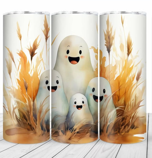 Fall Ghosts Tumbler