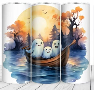 Ghosts in a Boat Tumbler