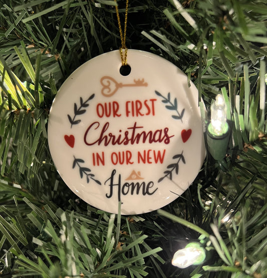 Our First Christmas In Our New Home